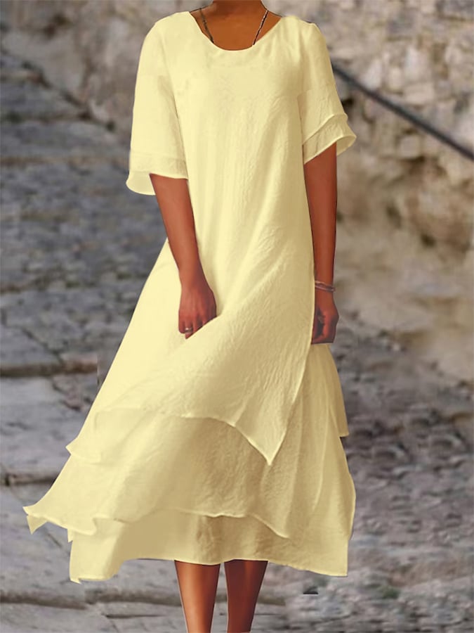 Jolina™ - Robe élégante à couches