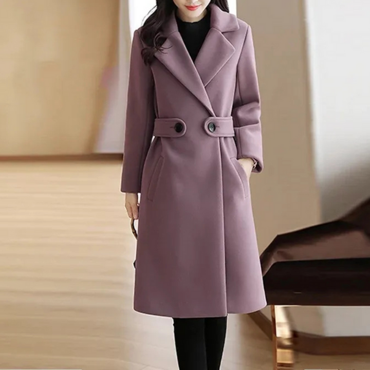 Talia | Le manteau Élégance Ceinturé
