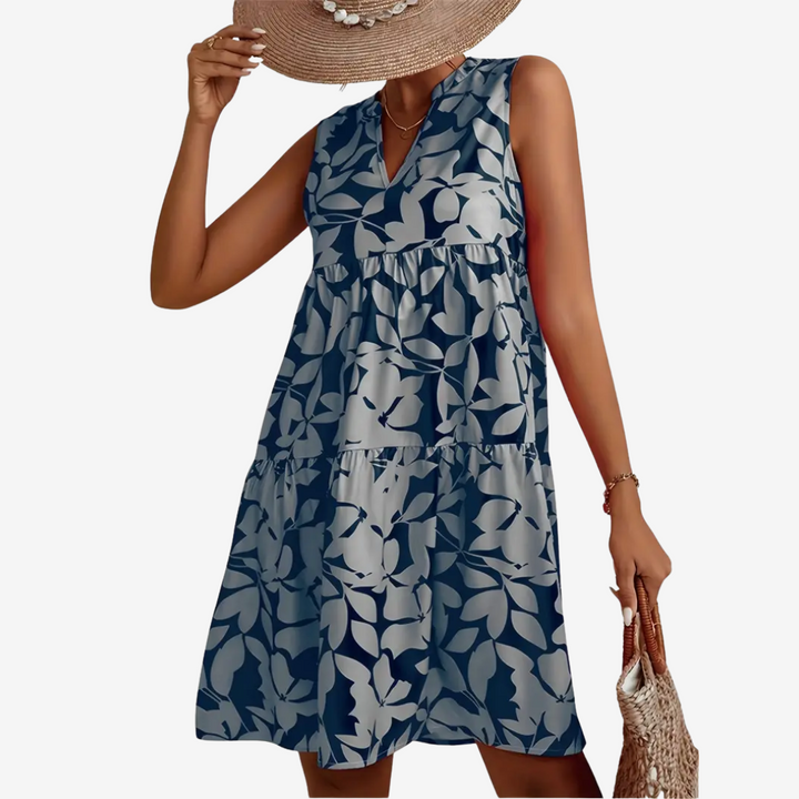 Noréa™ Midi Évasée Fleurie