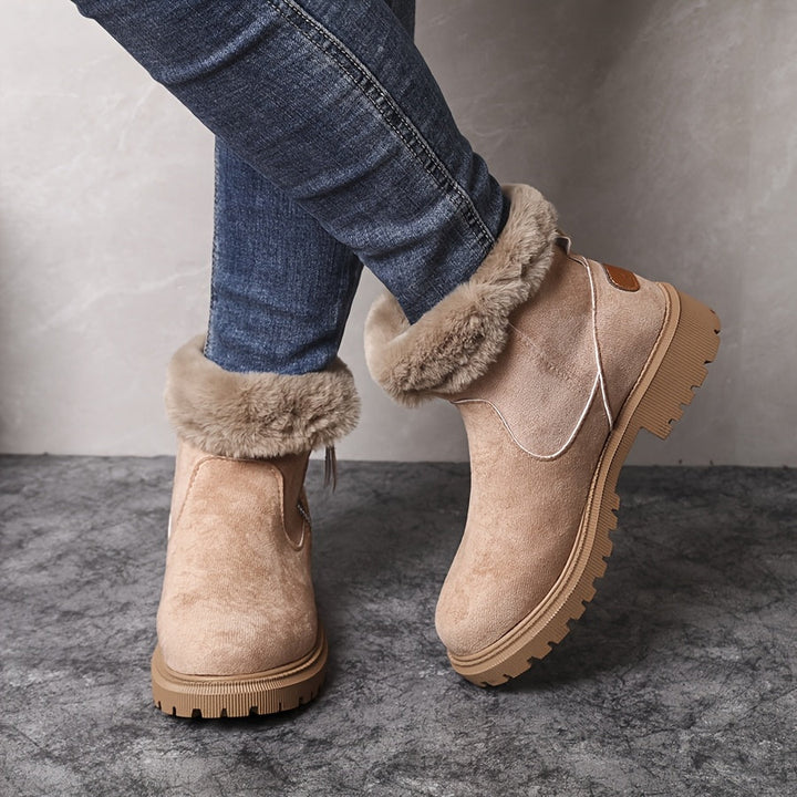 Bottes d’hiver confortables et imperméables