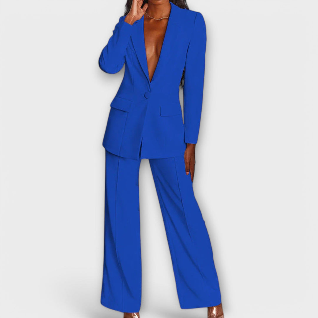 Ensemble Blazer Élégance Sur-Mesure Isla™