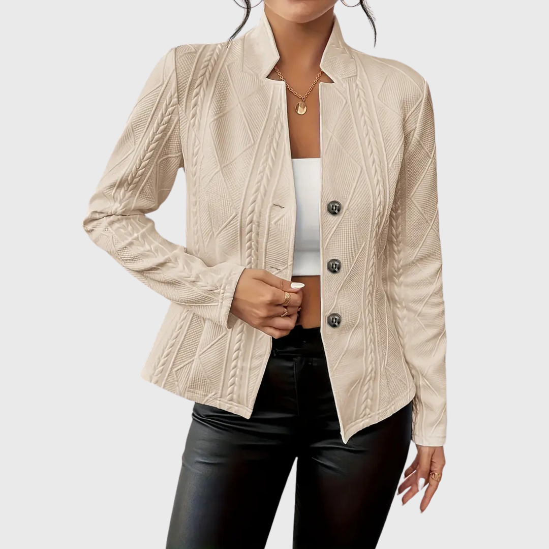 Rita - Veste avec détails élégants