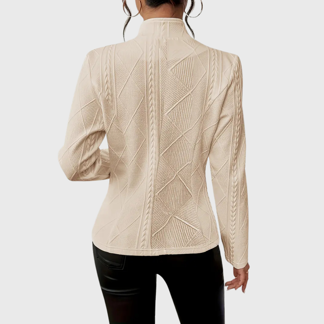 Rita - Veste avec détails élégants