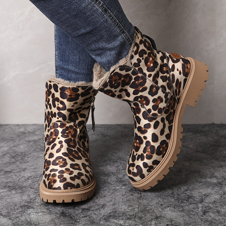 Bottes d’hiver confortables et imperméables