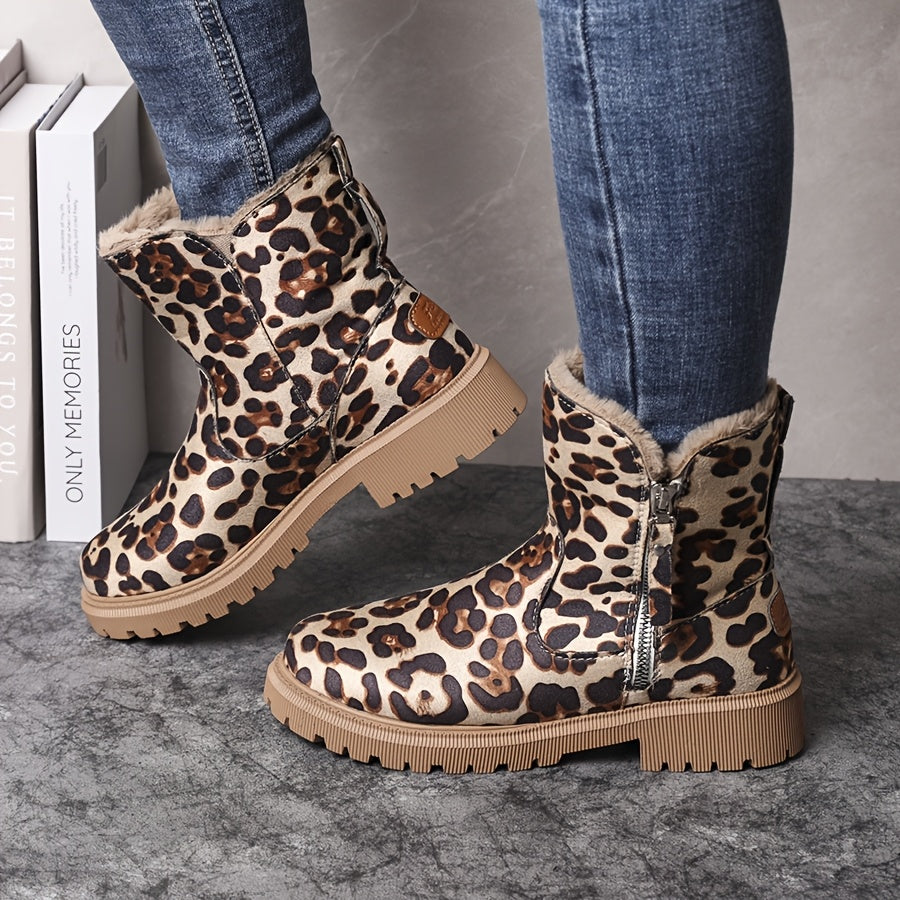 Bottes d’hiver confortables et imperméables