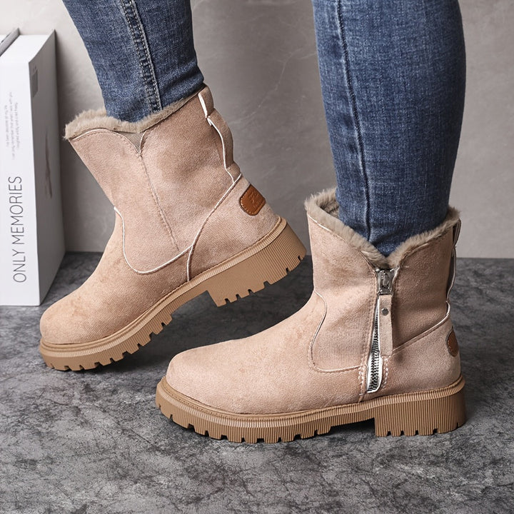Bottes d’hiver confortables et imperméables