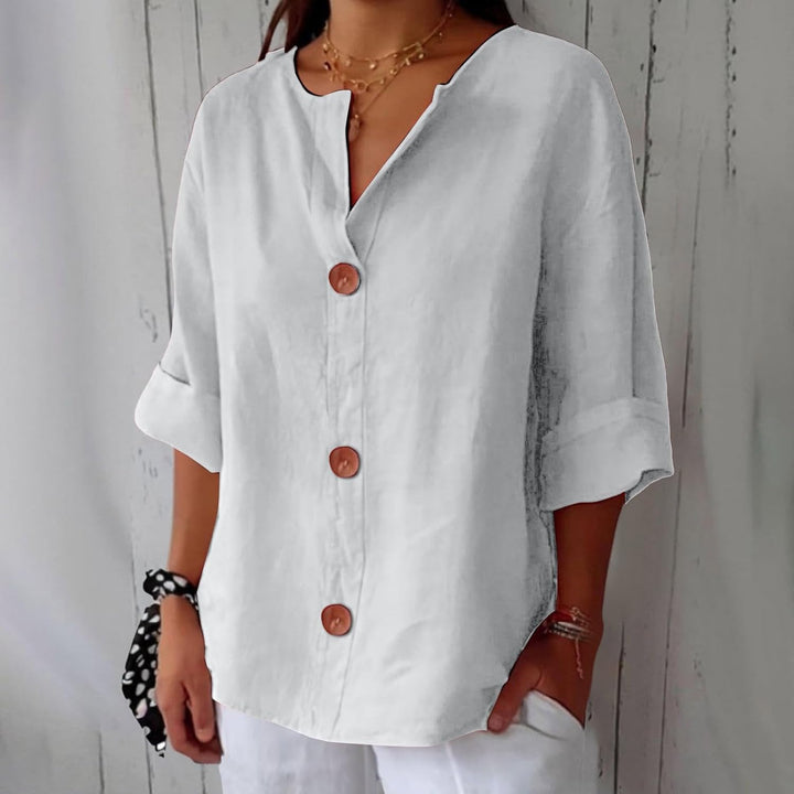 Krista™ | Chemise en lin légère et aérée