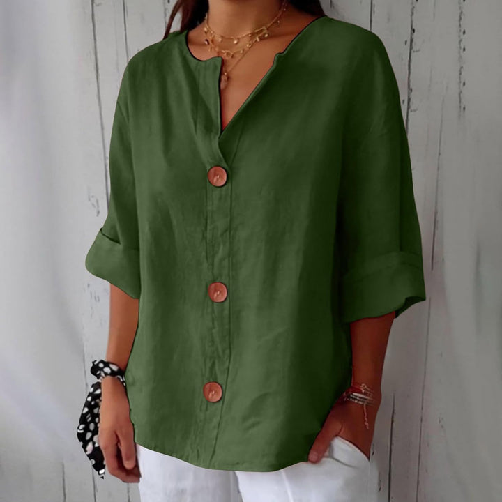 Krista™ | Chemise en lin légère et aérée