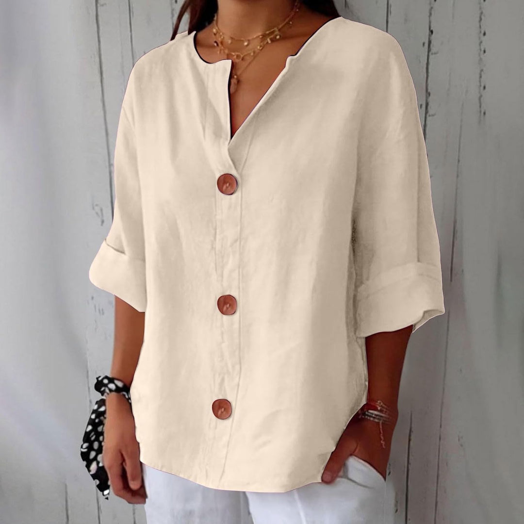 Krista™ | Chemise en lin légère et aérée