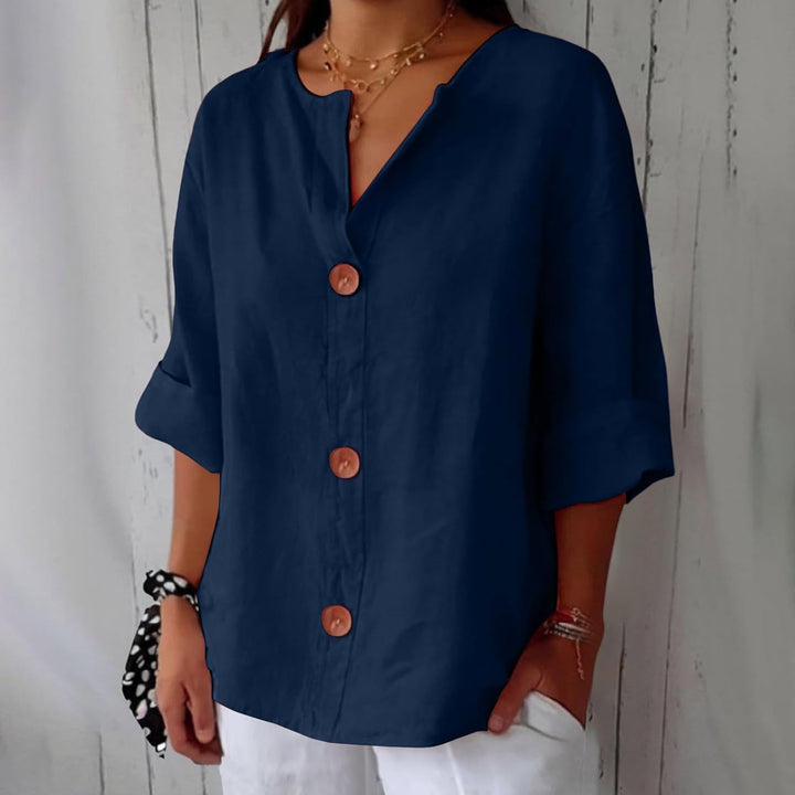 Krista™ | Chemise en lin légère et aérée