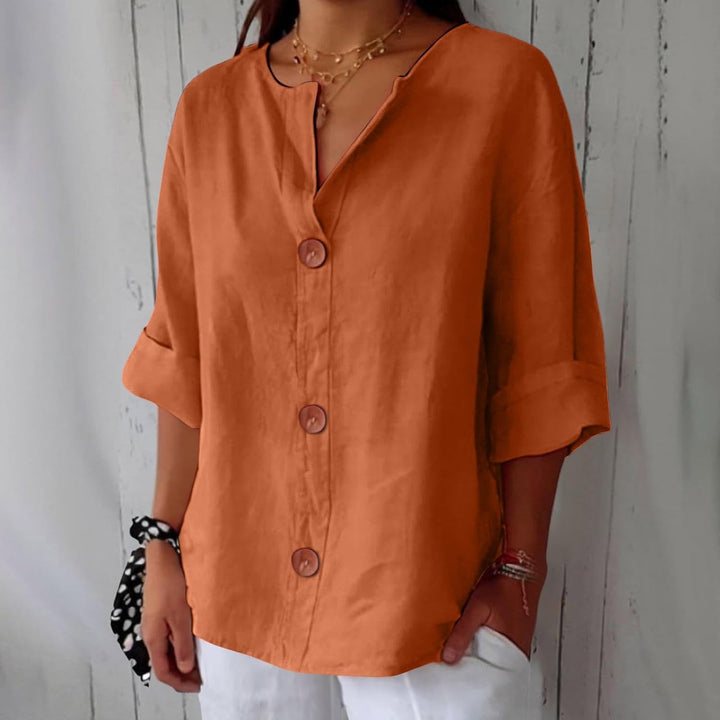 Krista™ | Chemise en lin légère et aérée