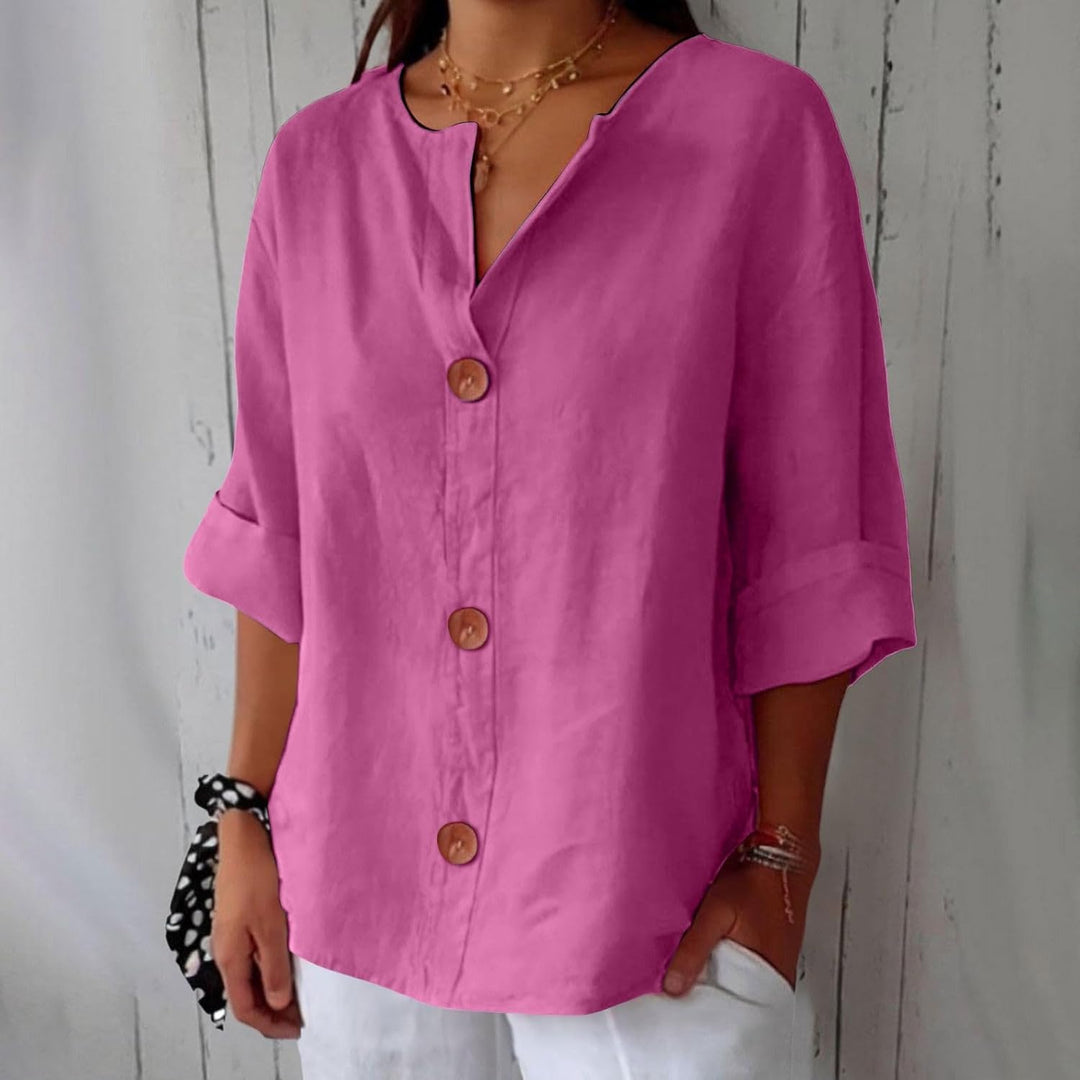 Krista™ | Chemise en lin légère et aérée