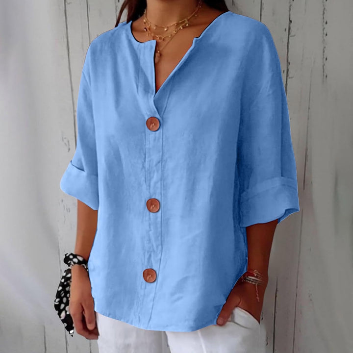 Krista™ | Chemise en lin légère et aérée