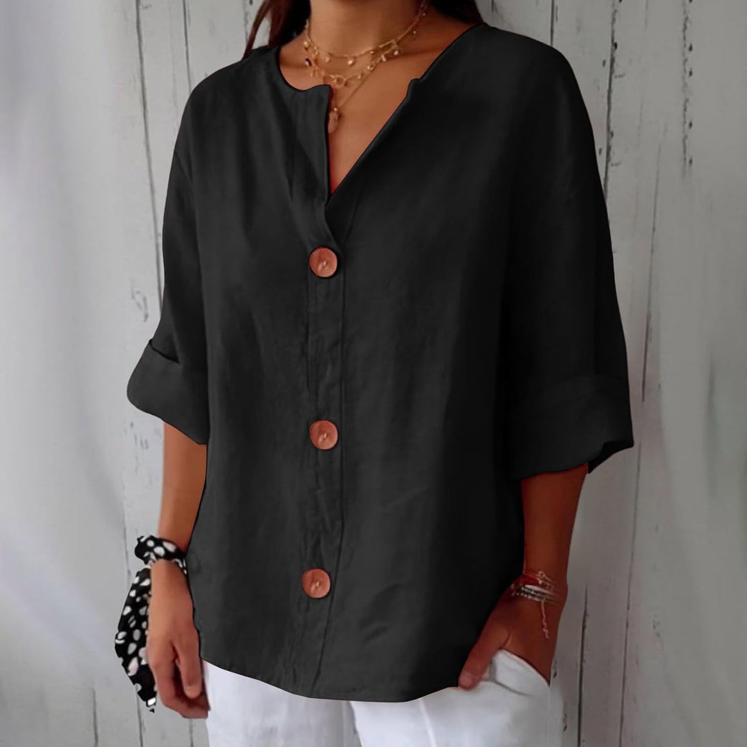 Krista™ | Chemise en lin légère et aérée