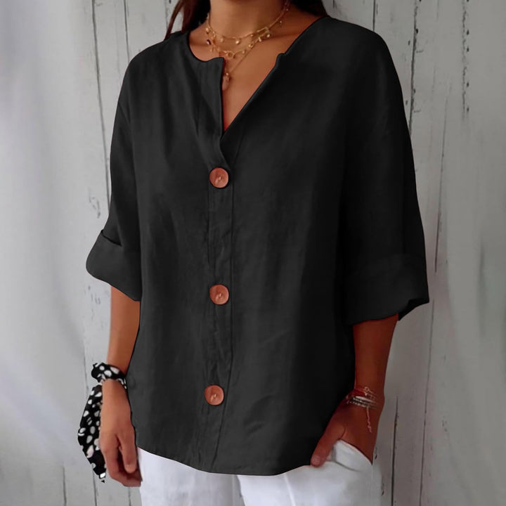 Krista™ | Chemise en lin légère et aérée