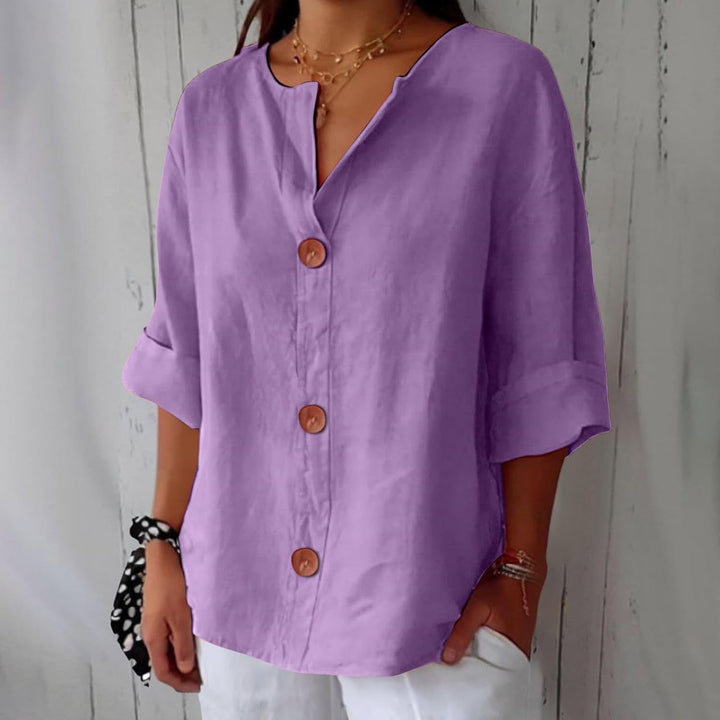 Krista™ | Chemise en lin légère et aérée