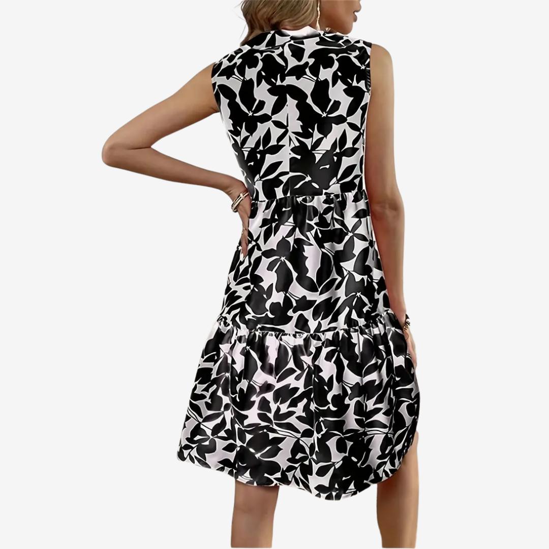 Noréa™ Midi Évasée Fleurie