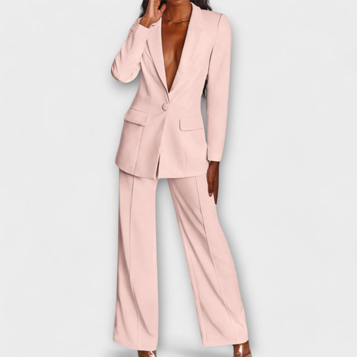 Ensemble Blazer Élégance Sur-Mesure Isla™