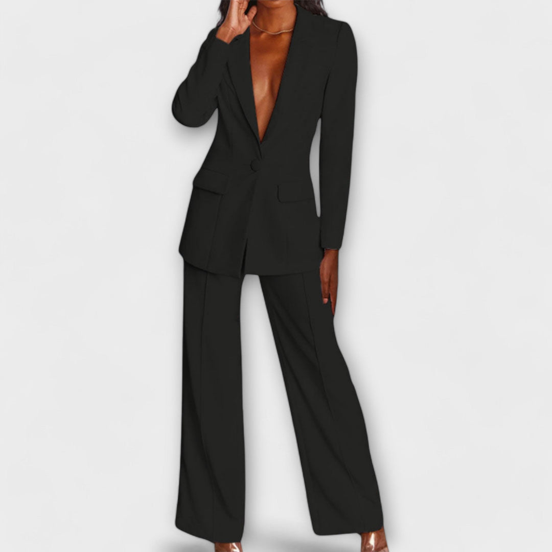 Ensemble Blazer Élégance Sur-Mesure Isla™
