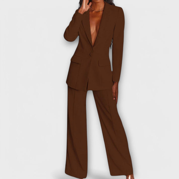 Ensemble Blazer Élégance Sur-Mesure Isla™