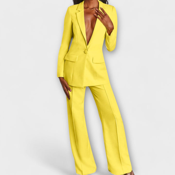Ensemble Blazer Élégance Sur-Mesure Isla™
