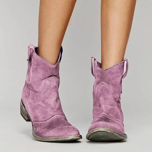 Marlowe | Bottines d’hiver western vintage pour femmes