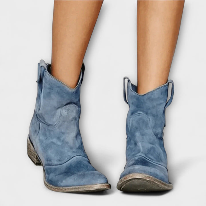 Marla – Bottes en daim style Savannah