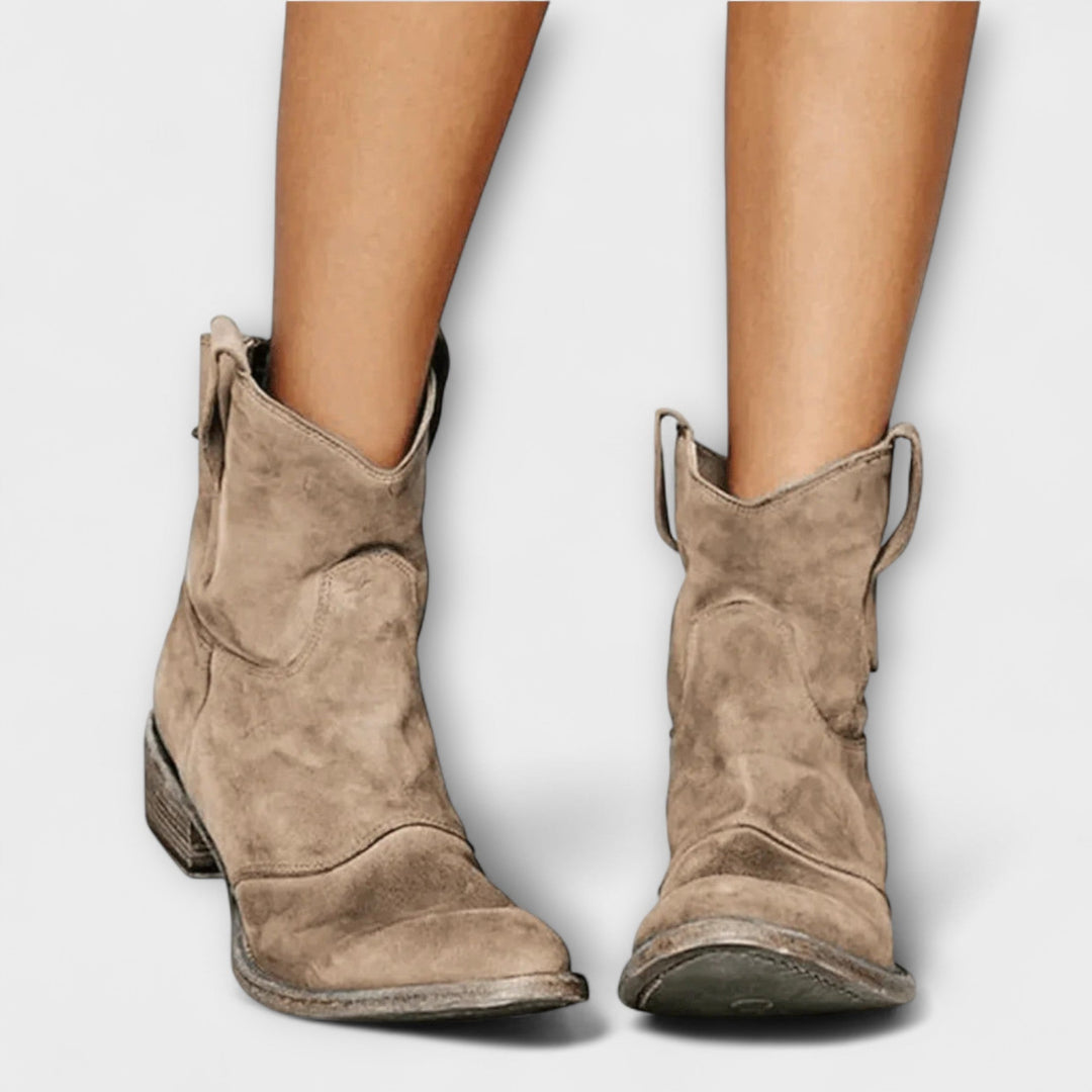 Marla – Bottes en daim style Savannah