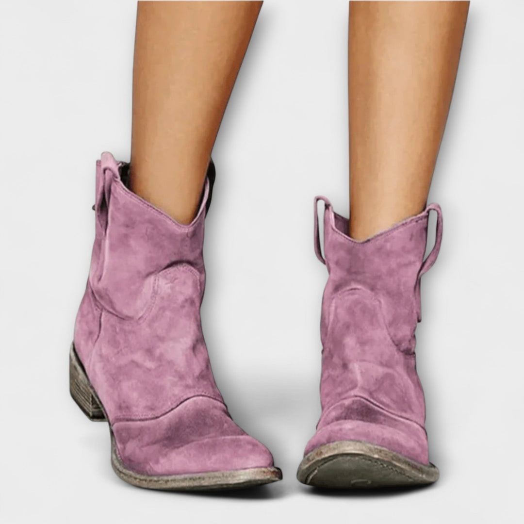 Marla – Bottes en daim style Savannah