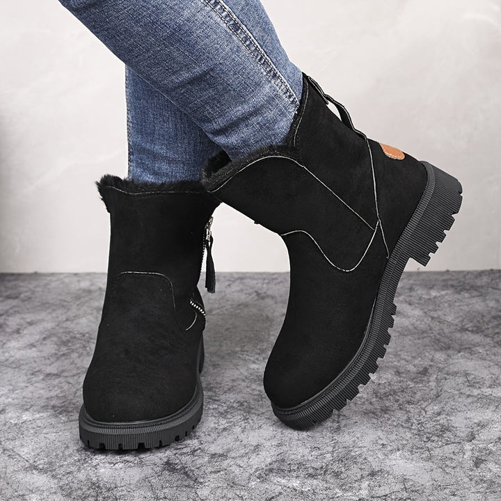 Bottes d’hiver confortables et imperméables