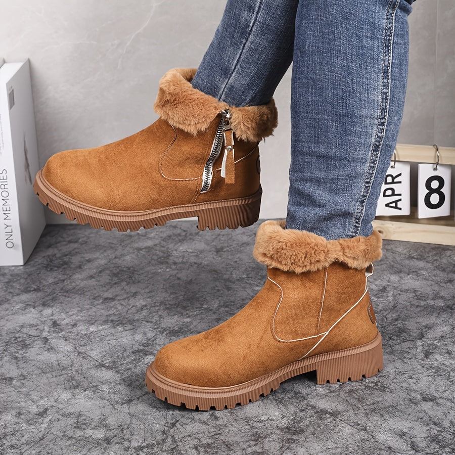 Bottes d’hiver confortables et imperméables