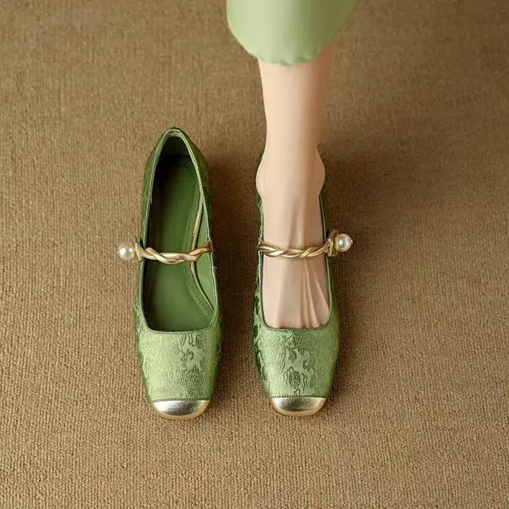 Ivora™ | Mestelle Leather Mary Janes