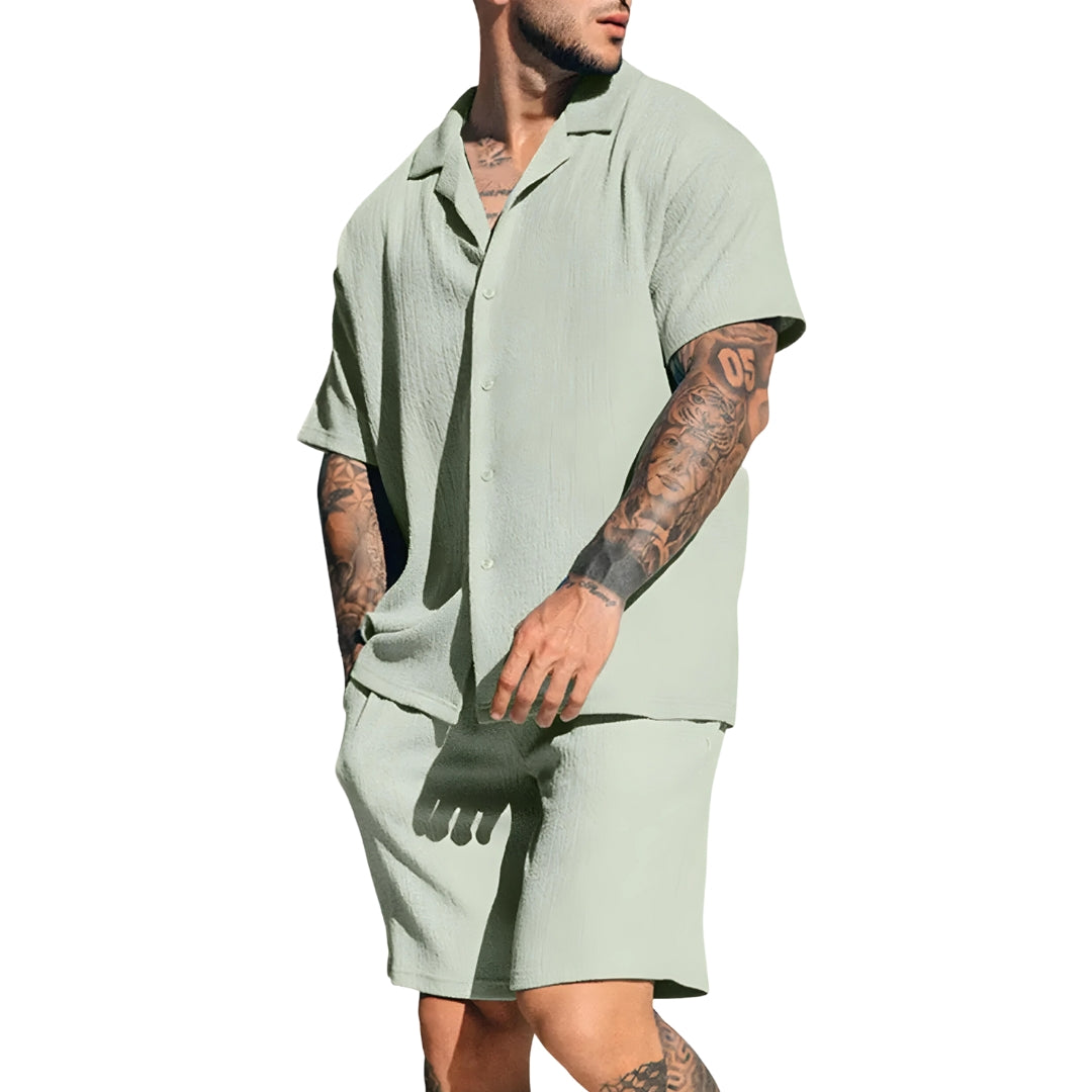Elian | Luxe Set de Linge d'Été en Lin