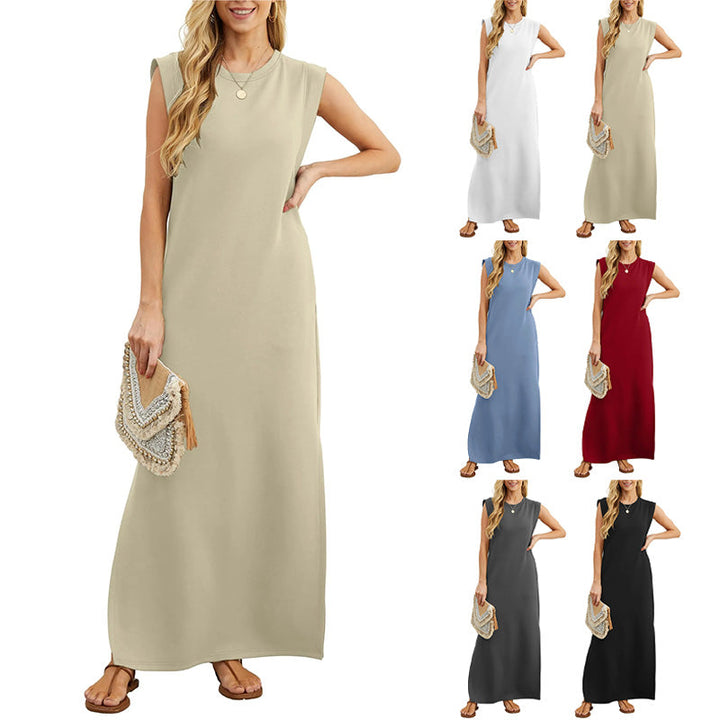 Yllona™ - Robe maxi décontractée sans manches