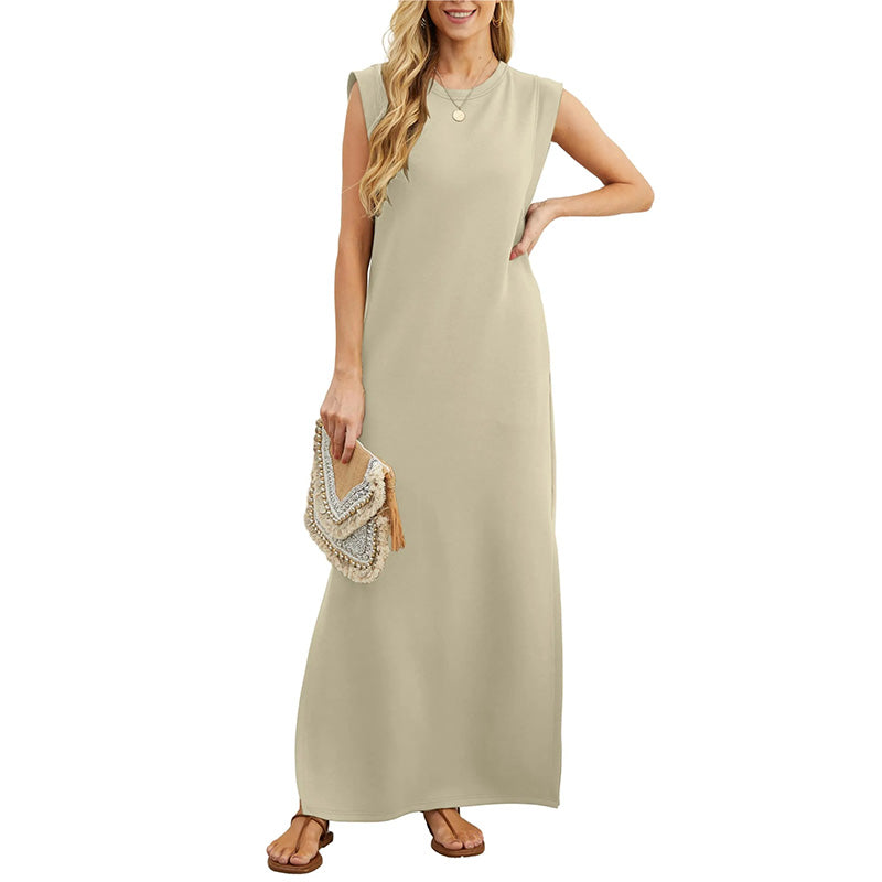 Yllona™ - Robe maxi décontractée sans manches
