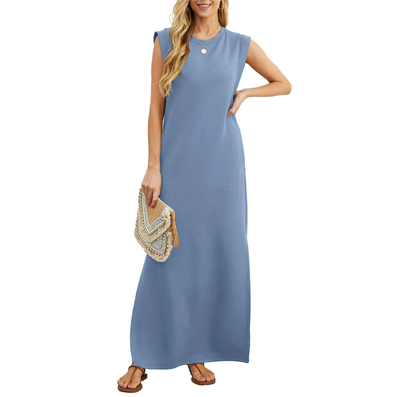 Yllona™ - Robe maxi décontractée sans manches