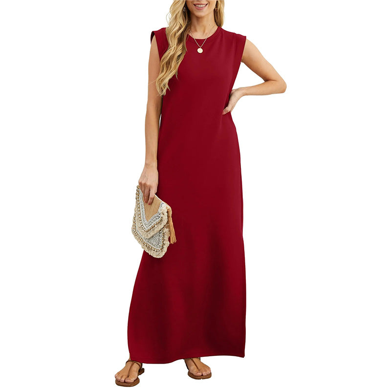 Yllona™ - Robe maxi décontractée sans manches